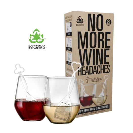 A PerGlass Wine Filter No Hangovers, No Headaches The Wand™ by PureWine