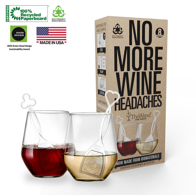 An Eco Wine Filter No Hangovers, No Headaches - The Wand™ by