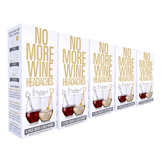 The Original Drop It Wine Drops, 4pk- USA Made Wine Drops That Naturally  Reduce Both Wine Sulfites and Tannins- Can Eliminate Wine Headaches, Wine