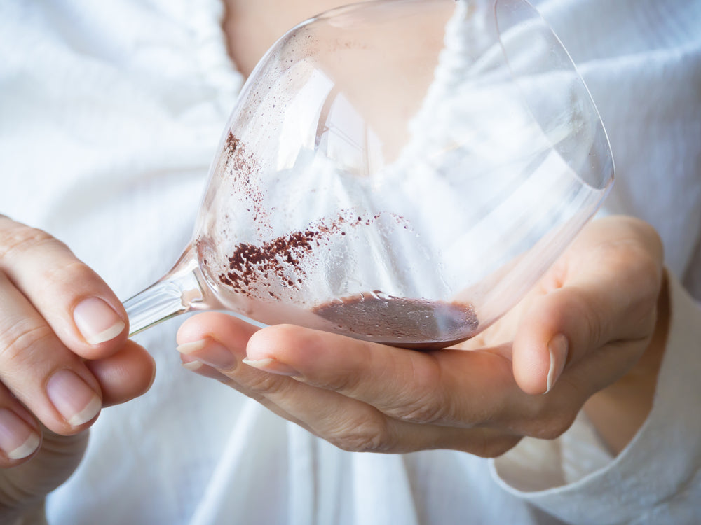 The Reason for the Wine Sediment in Glass