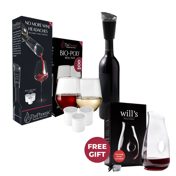 The Phoenix Noir & Bio-Pod Bundle + FREE Will's Wine Decanter | LIMITED TIME OFFER