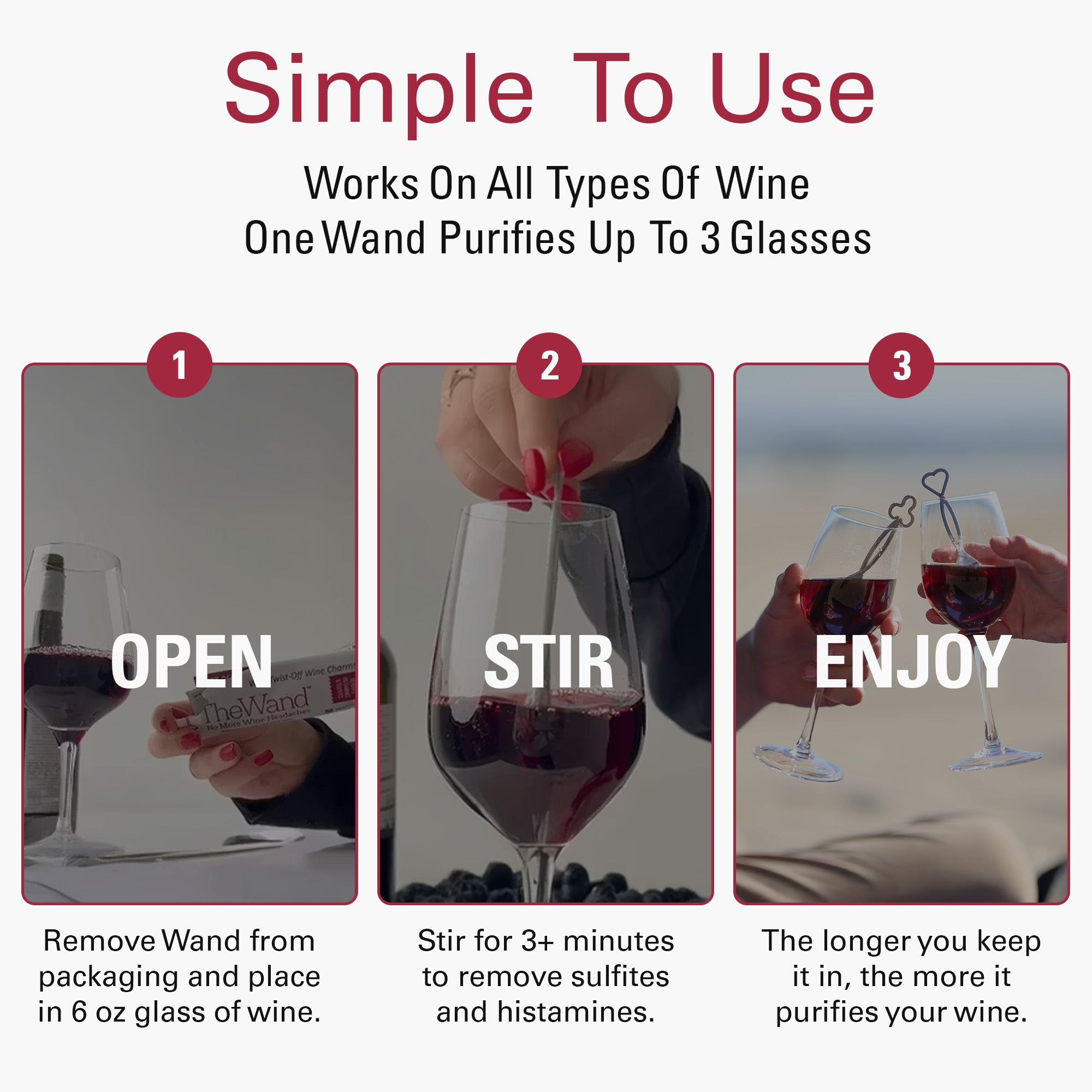 The Wand Wine Purifier by PureWine