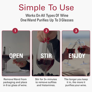 The Wand Wine Purifier by PureWine
