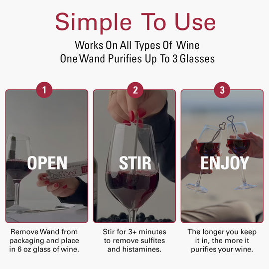 The Original Wand® Wine Purifier