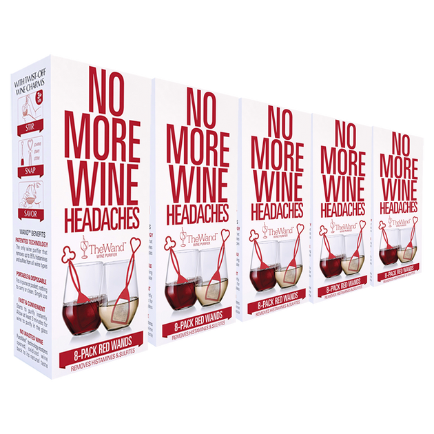 A Per-Glass Wine Filter No Wine Headaches | The Wand™ by PureWine